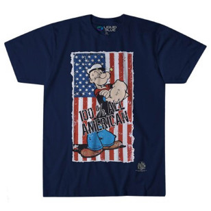 Popeye The Sailor Man - All American T Shirt ( Men M, L ) ***READY TO SHIP from Hong Kong***